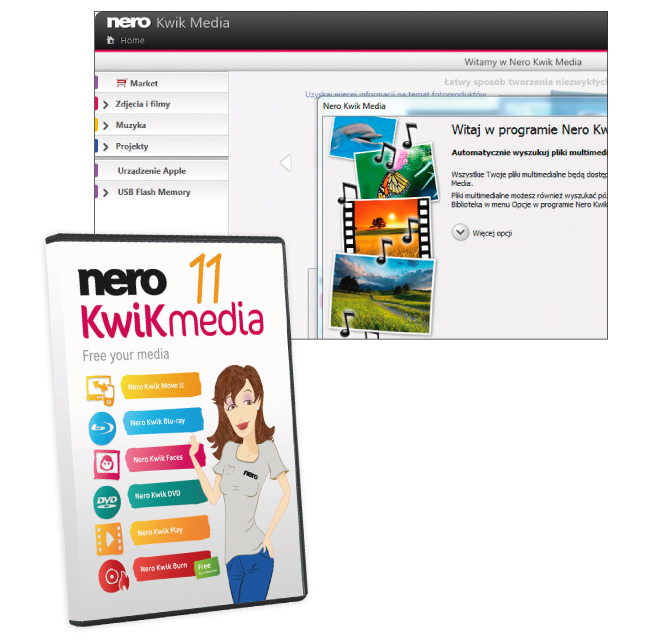 Test Nero Kwik Media 11 – porządek w multimediach