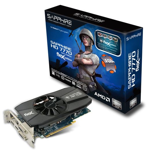 Sapphire HD 7770 FleX obsługujący technologię AMD Eyefinity