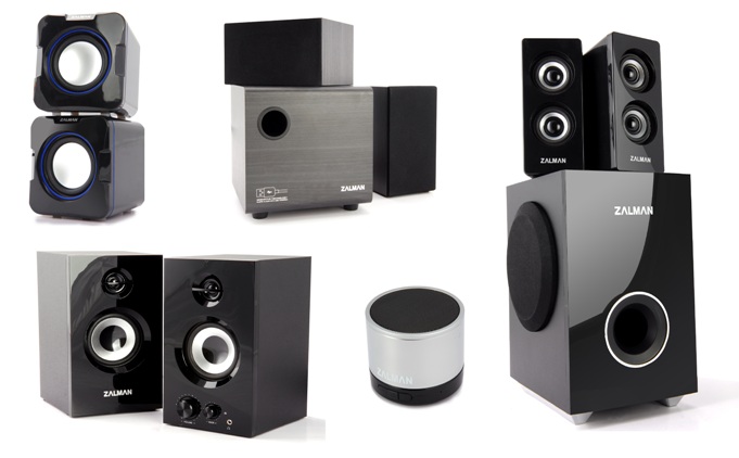 Pięć zestawów głośnikowych od Zalmana
