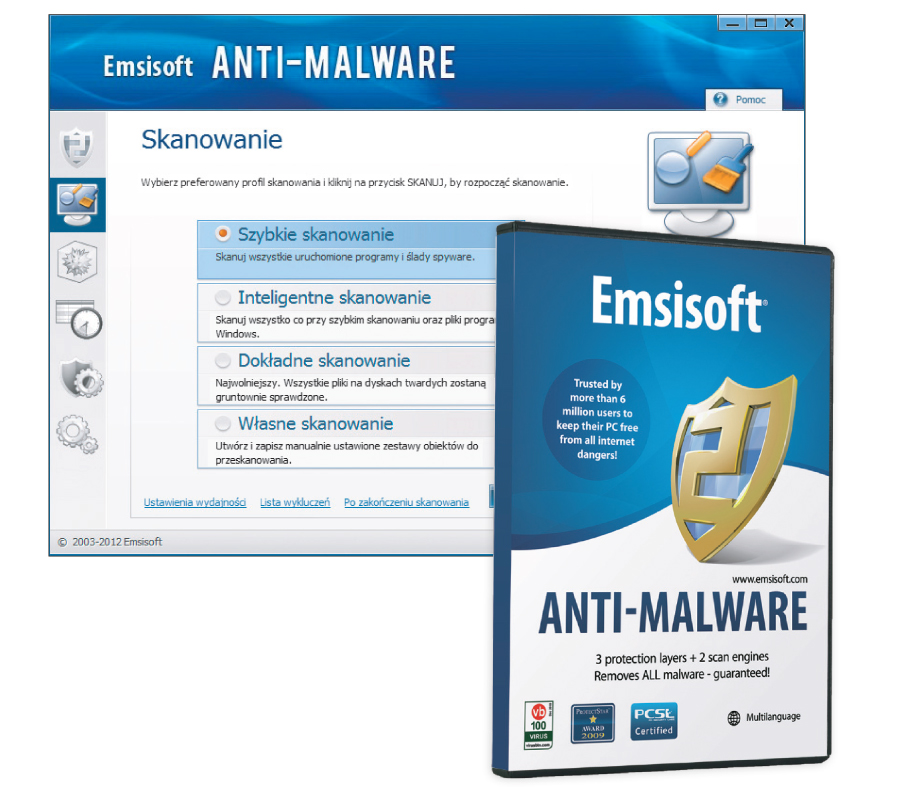 Test Emsisoft Anti-Malware 7 – ochroniarz wielozadaniowy