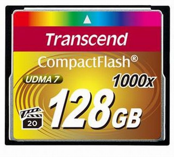 Transcend wprowadza szybkie karty CF 1000x