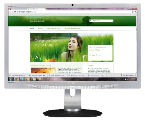 Monitor Philips z czujnikiem ErgoSensor