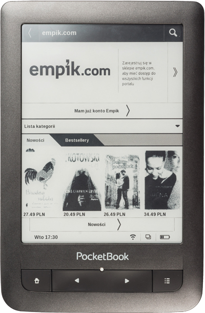 Test czytników – tysiąc książek w kieszeni