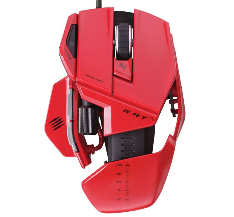 Mad Catz RAT Cyborg  w nowych kolorach