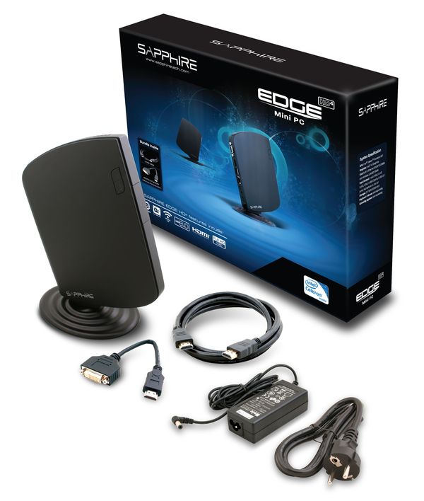 Miniaturowy komputer Sapphire Edge HD4
