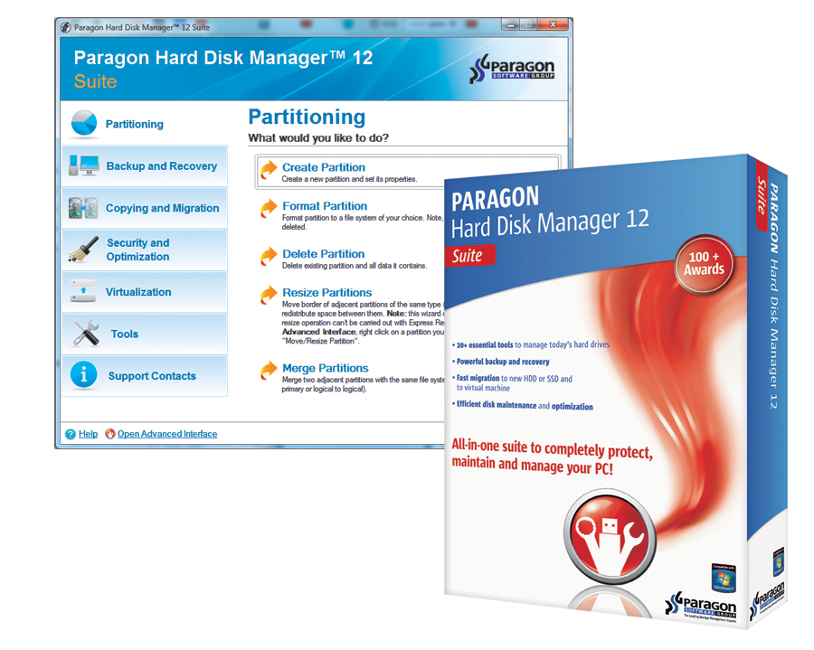 Test Paragon Hard Disk Manager 12 Suite – zarządzanie dyskami