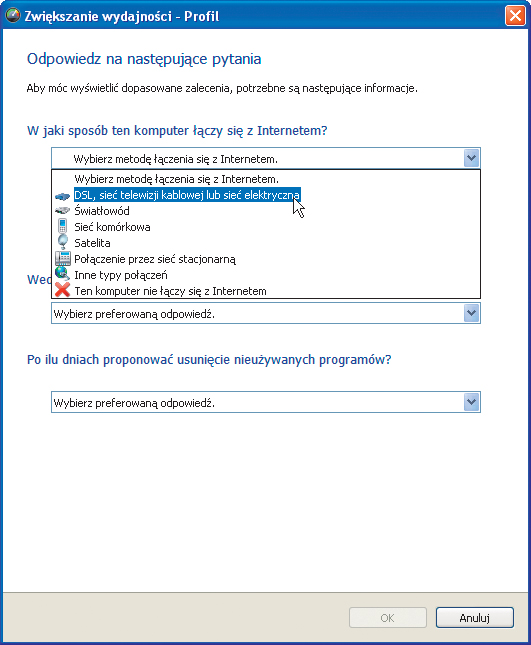 Optymalizacja systemu