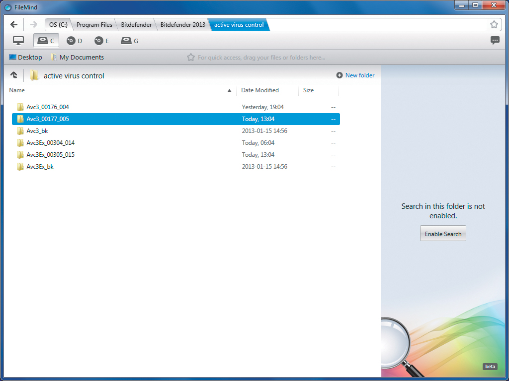 FileMind – foldery pod nadzorem