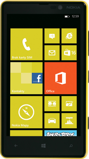 Test Nokia Lumia 820 – tańszy Windows Phone