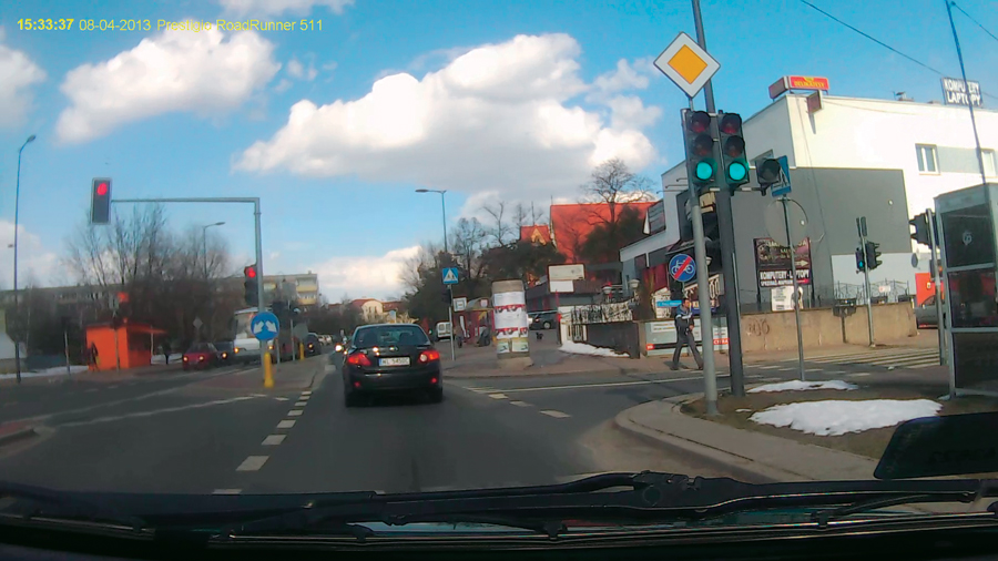 Test kamer samochodowych – filmuj meteory