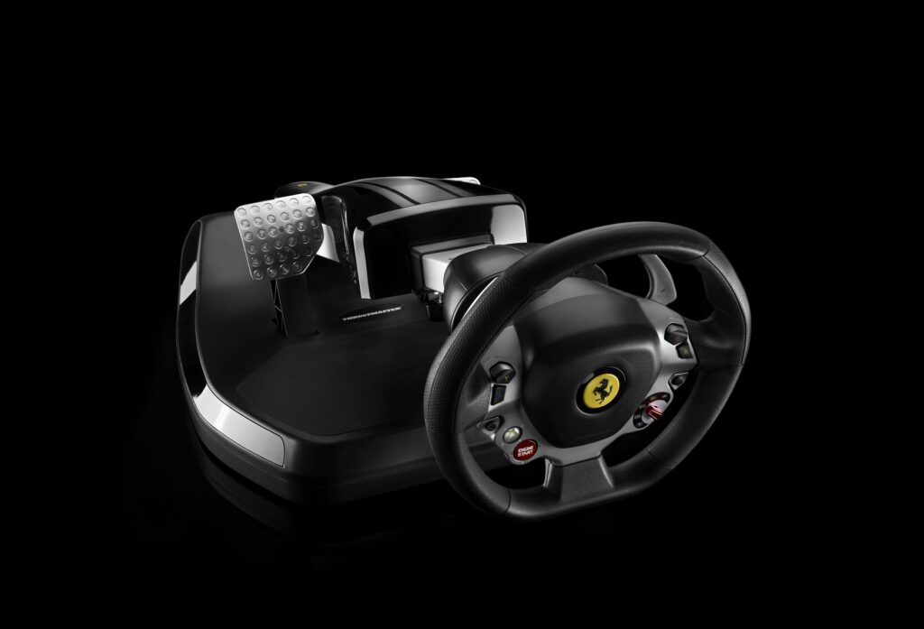 Ferrari Vibration GT 458 Italia – kokpit od Thrustmaster