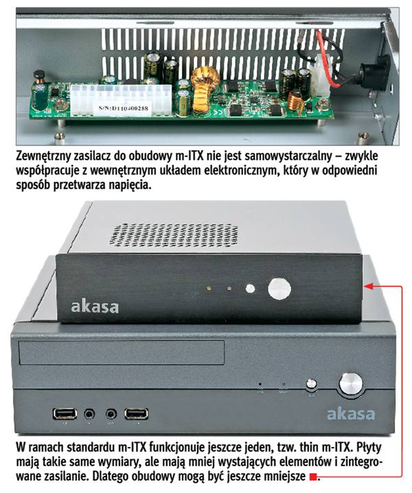 Test obudów mini-ITX – małe obudowy