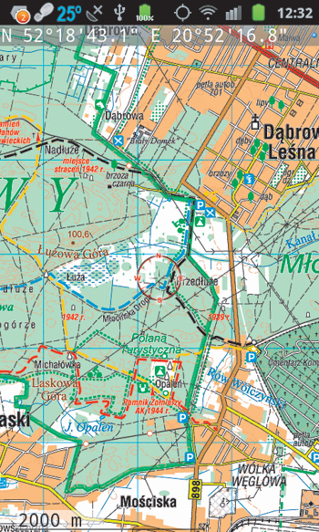 Wycieczka ze smartfonem