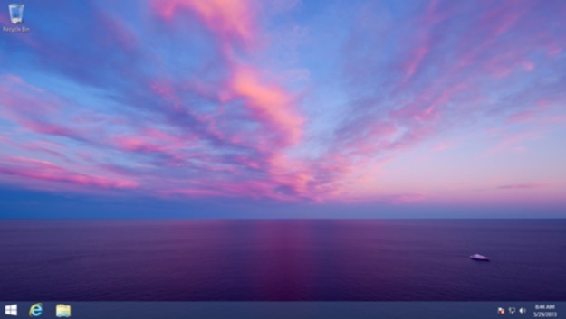 Windows 8.1 Blue z przyciskiem Start