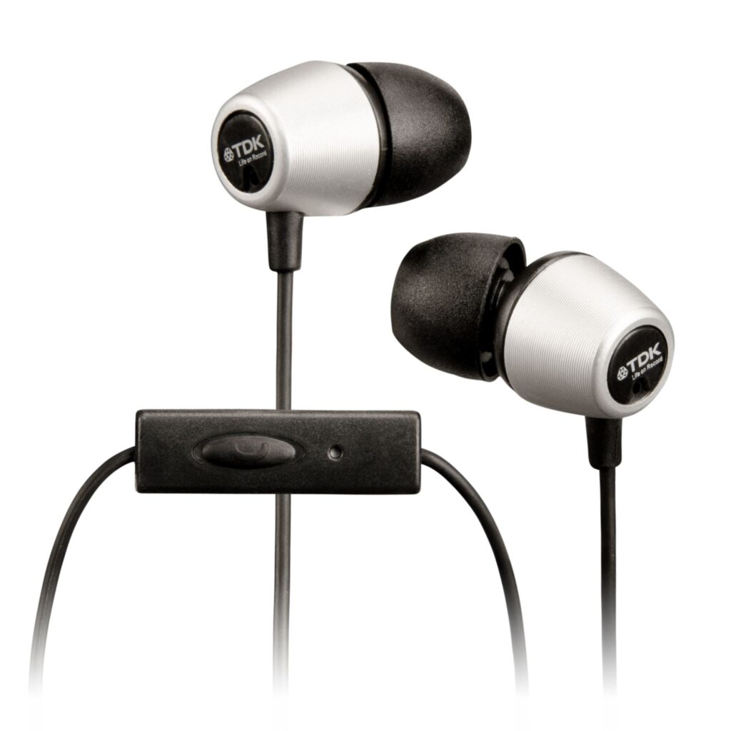 TDK – aluminiowe słuchawki z regulacją