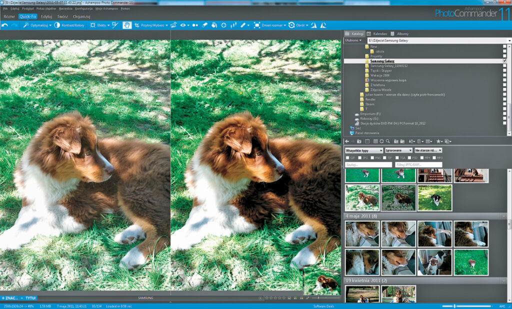 Test Ashampoo Photo Commander 11 – przycinaj, retuszuj, ożywiaj zarządzaj