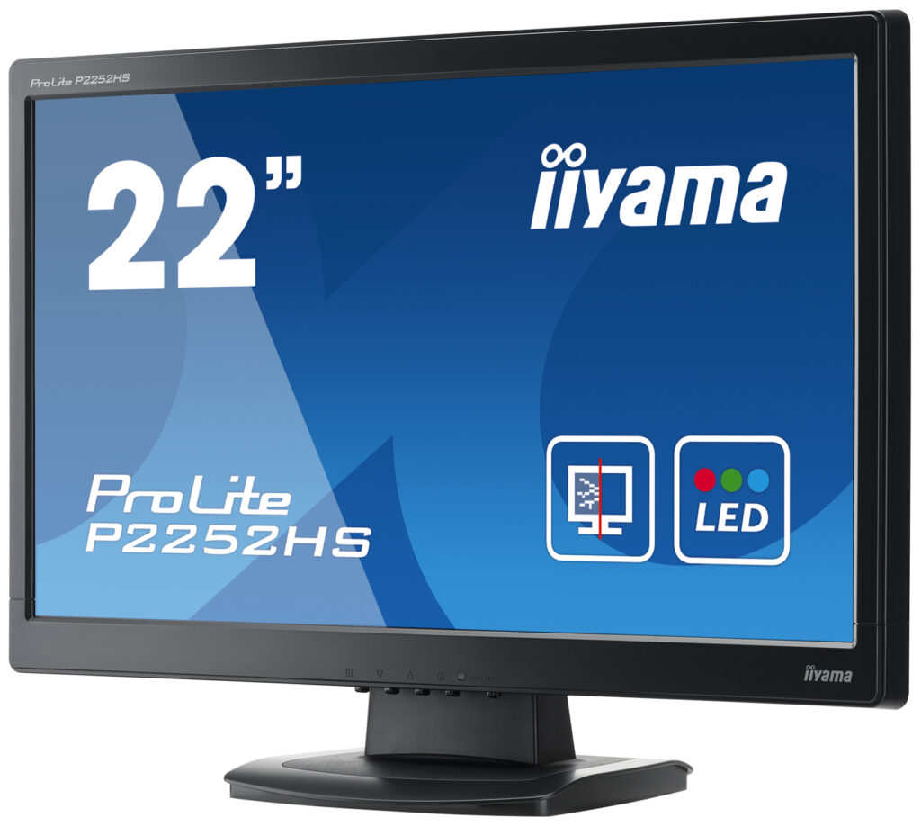 iiyama P2252HS – monitor z powłoką ze wzmocnionego szkła