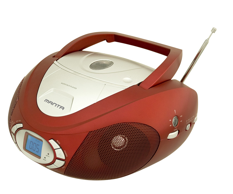 Drop II CD/MP3 Player  Boombox – jak za lat 90.