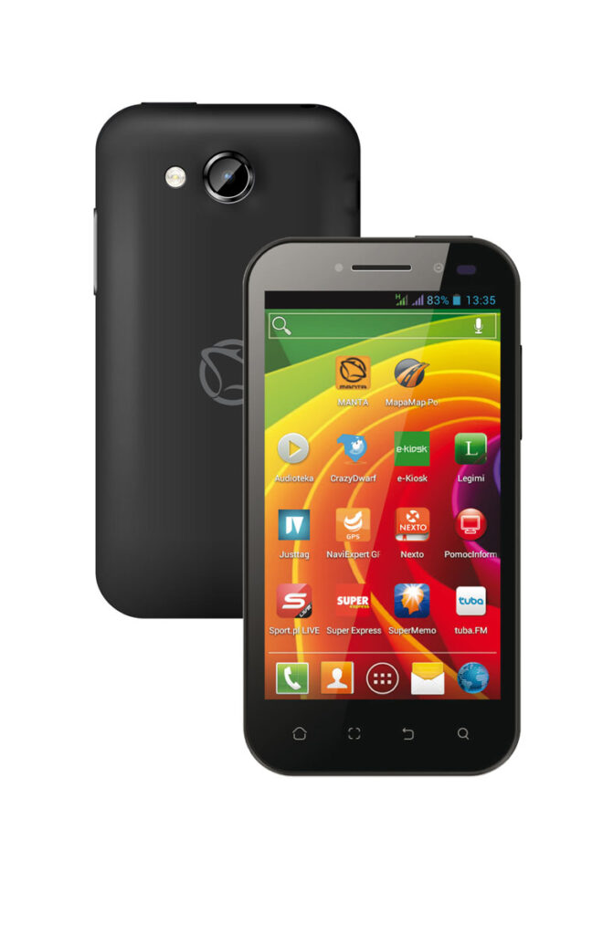 Quad Galactic MS4501 – niedrogi smartfon od Manty