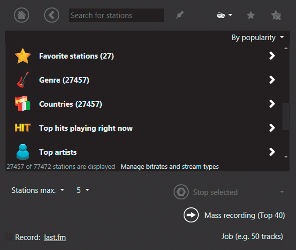 Radiotracker – radiomagnetofon, czyli słuchanie i nagrywanie muzyki z radia internetowego