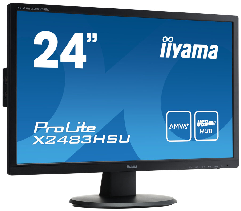 Iiyama : 24+calowy monitor z matrycą AMVA+