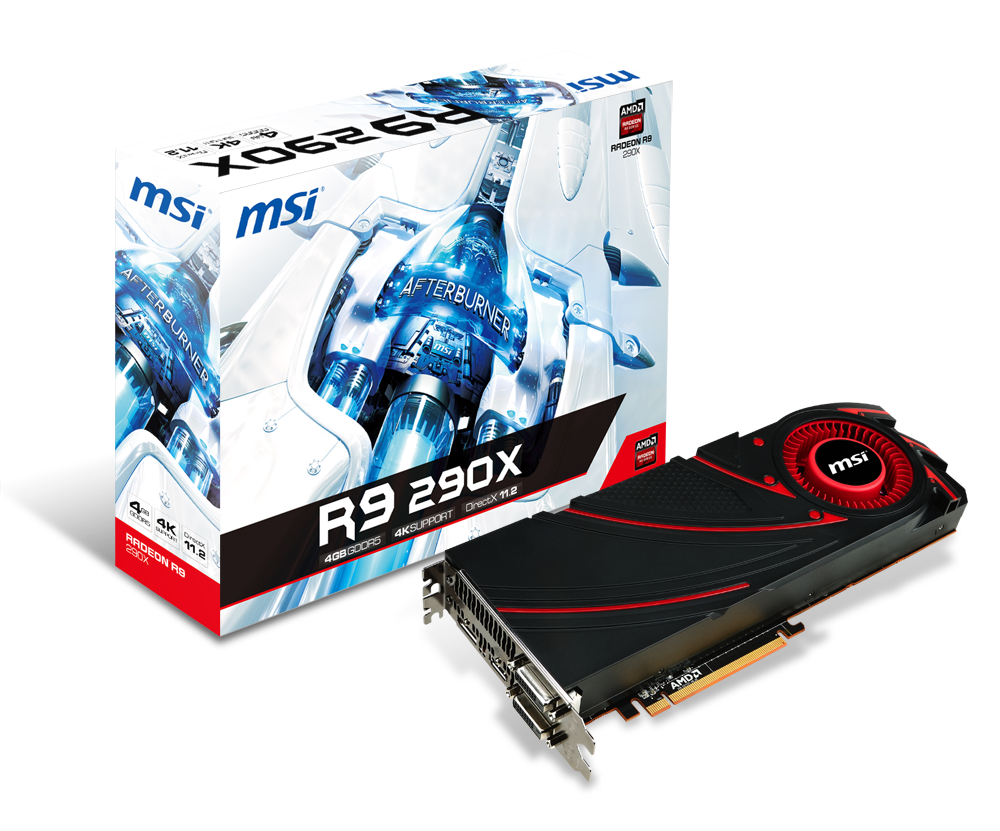 Karta graficzna MSI R9 290X 4GD5