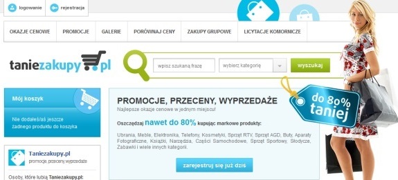 Taniezakupy.pl – problemy niczym w Pobieraczek.pl