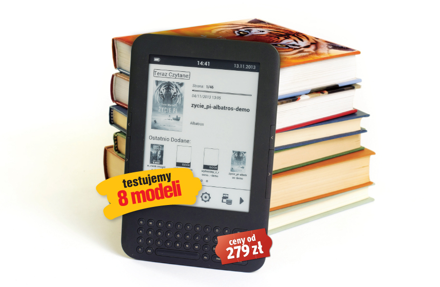 Test czytników książek – czytaj na ekranie