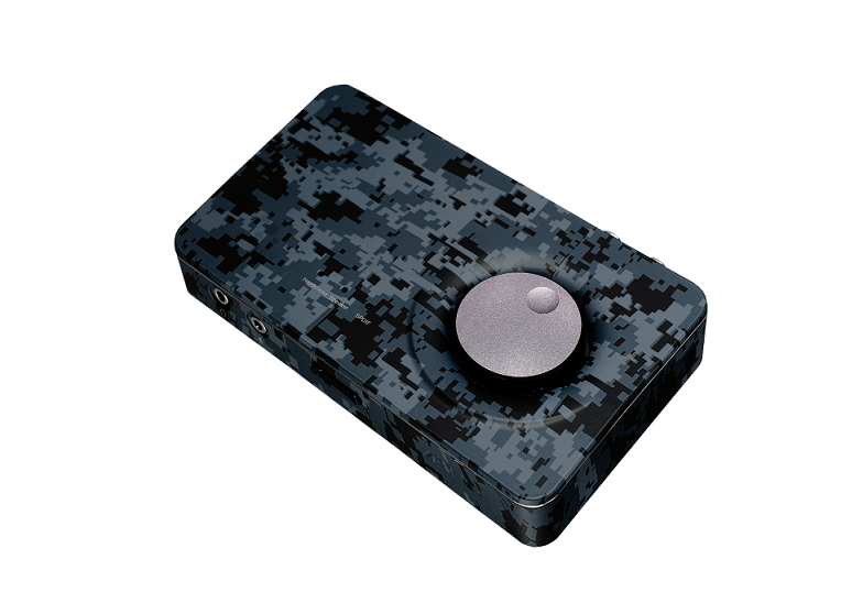 Zewnętrzna karta dźwiękowa w barwach moro