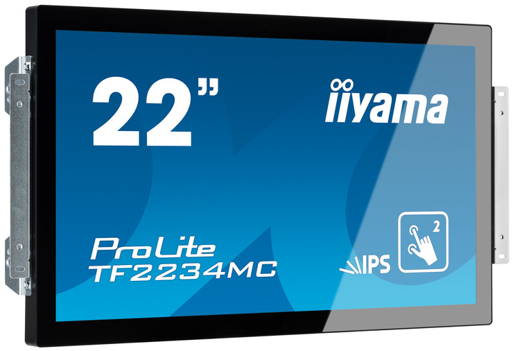 Trzy monitory dotykowe Open Frame od iiyama