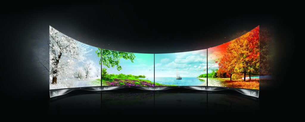 LG OLED TV – z zakrzywionym ekranem