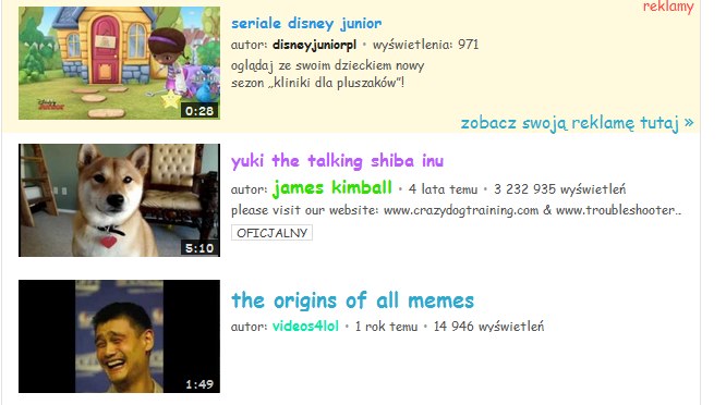 Pieseł dokonał inwazji na serwis YouTube
