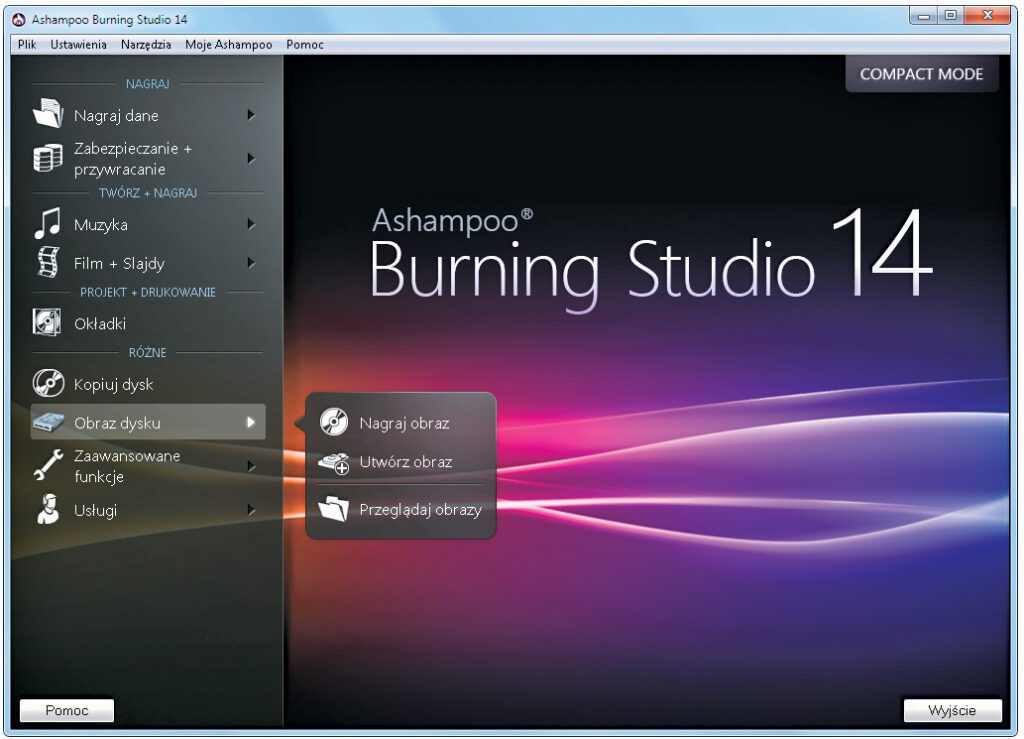 Test Ashampoo Burning Studio 14 – lekka, szybka wypalarka