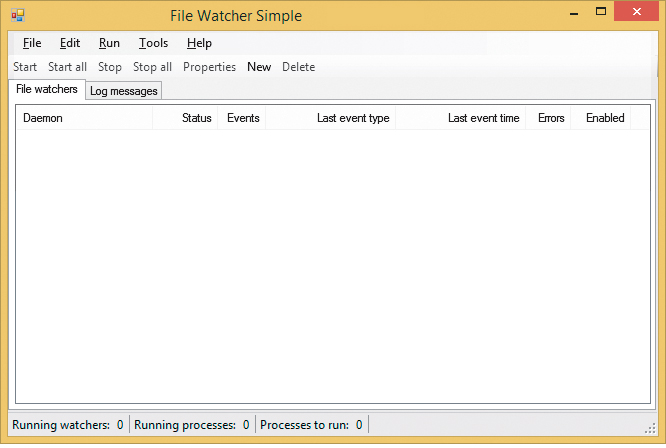 File Watcher Simple – zaawansowana kontrola