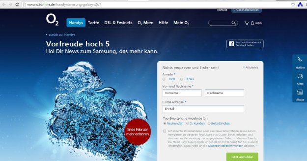 Galaxy S5 z wodoszczelną obudową?