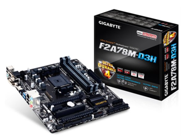 Płyta główna Gigabyte ze złączem procesora FM2+