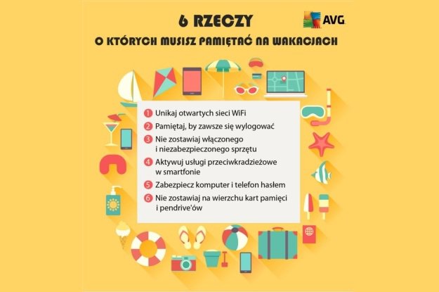 Jak bezpiecznie korzystać ze sprzętu IT na wakacjach