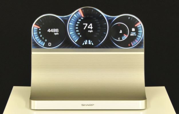 LCD – Free form display od marki Sharp