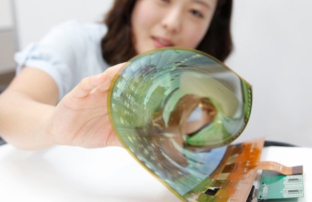 18-calowy, giętki OLED od LG