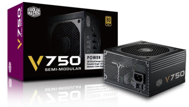 Cooler Master V750 – mały zasilacz