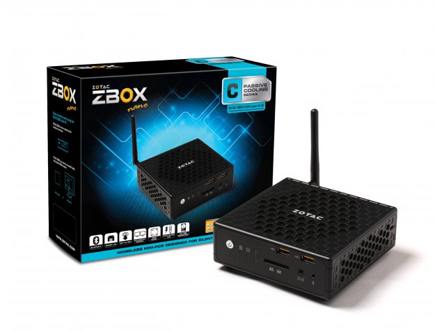 Mini-PC ZOTAC ZBOX Plus z systemem Windows 8.1