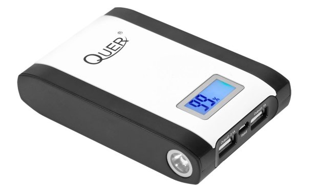 Power bank marki QUER o pojemności 10400 mAh
