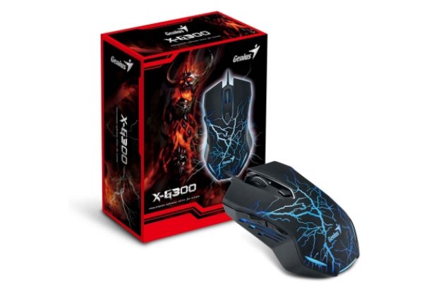 Myszka Genius X-G300 – siedem kolorów rozgrywki