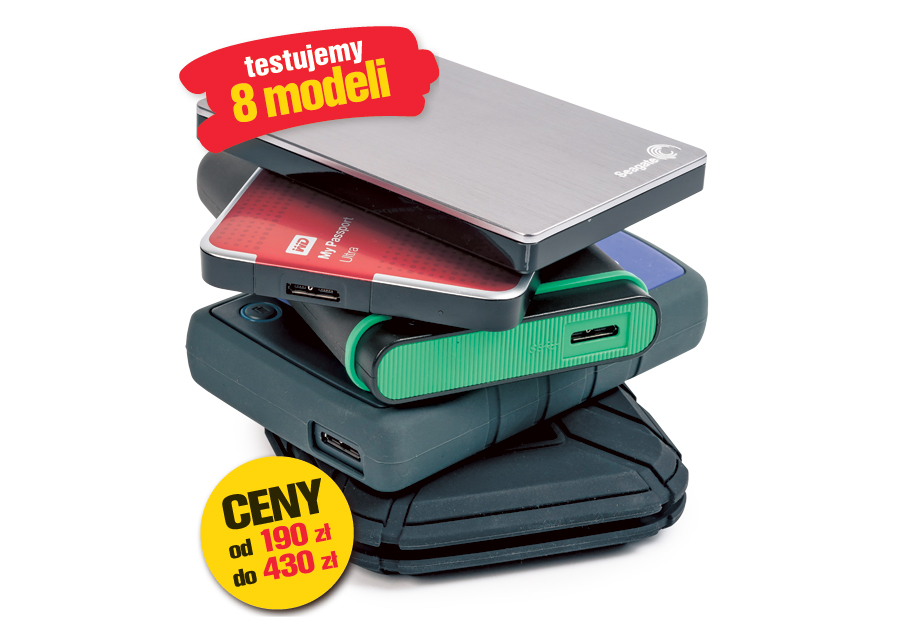 Test dysków przenośnych – przenośne terabajty