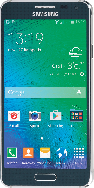 Test Samsung Galaxy Alpha