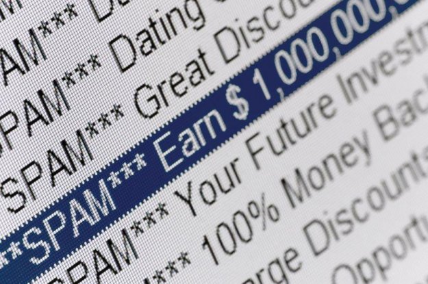 Który kraj był najgorszym spamerem pod koniec 2014 roku?