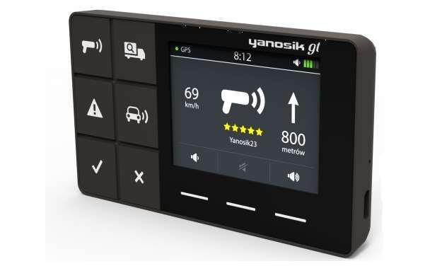 Ułatwienie dla kierowców – Yanosik GT