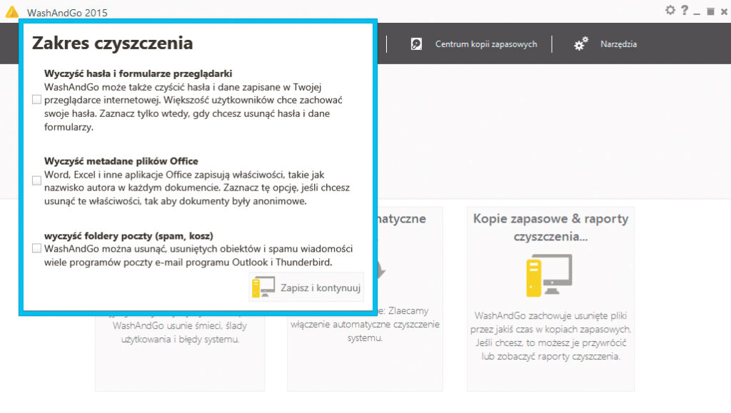 WashAndGo 2015 – Windows uruchamia się za długo?