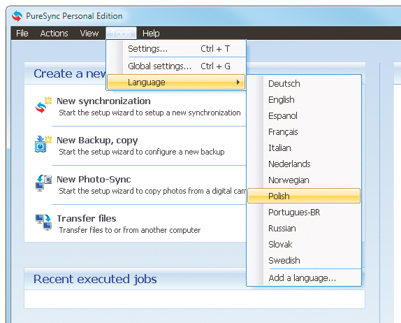 PureSync – tworzenie kopii zapasowej ważnych danych