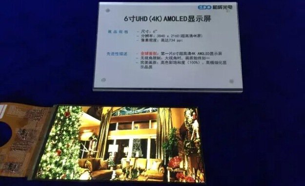 Panel AMOLED o rozdzielczości 4K